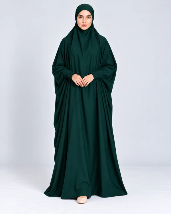 Muslim prayer dress UK full-length khimar abaya for women